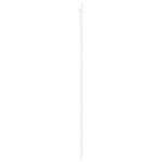 Ușă glisantă vidaXL cu accesorii Alb 86x198.5 cm Lemn masiv Pin