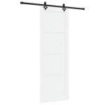 vidaXL Ușă Culisantă Manual Alb și negru 83 x 232 cm vidaXL Ușă Culisantă Manual Alb și negru 83 x 232 cm