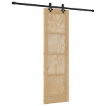 Ușă glisantă vidaXL cu set de accesorii 61x198.5 cm Lemn masiv de pin