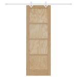 vidaXL Ușă Culisantă Manual Natural și alb 73.5 x 211 cm vidaXL Ușă Culisantă Manual Natural și alb 73.5 x 211 cm