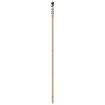 vidaXL Ușă glisantă Manual Natural și negru 83 x 232 cm vidaXL Ușă glisantă Manual Natural și negru 83 x 232 cm