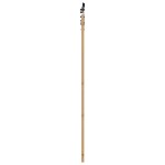 vidaXL Ușă glisantă Manual Natural și negru 83 x 211 cm vidaXL Ușă glisantă Manual Natural și negru 83 x 211 cm