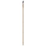 vidaXL Ușă glisantă Manual Natural și negru 83 x 232 cm vidaXL Ușă glisantă Manual Natural și negru 83 x 232 cm