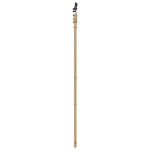 vidaXL Ușă glisantă Manual Natural și negru 86 x 198.5 cm vidaXL Ușă glisantă Manual Natural și negru 86 x 198.5 cm