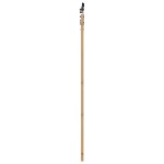 vidaXL Ușă glisantă Manual Natural și negru 86 x 211 cm vidaXL Ușă glisantă Manual Natural și negru 86 x 211 cm
