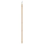 vidaXL Ușă glisantă Manual Natural și alb 73.5 x 198.5 cm