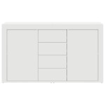 vidaXL Bufet Alb Alb Lemn 120 x 36 x 69 cm Depozitare Bufet Alb vidaXL Bufet Alb Alb Lemn 120 x 36 x 69 cm Depozitare Bufet Alb
