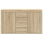 vidaXL Bufet Stejar Sonoma Lemn prelucrat 120 x 36 x 69 cm Depozitare vidaXL Bufet Stejar Sonoma Lemn prelucrat 120 x 36 x 69 cm Depozitare