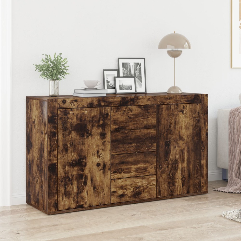 vidaXL Bufet Stejar afumat Lemn prelucrat 120 x 36 x 69 cm Bufet