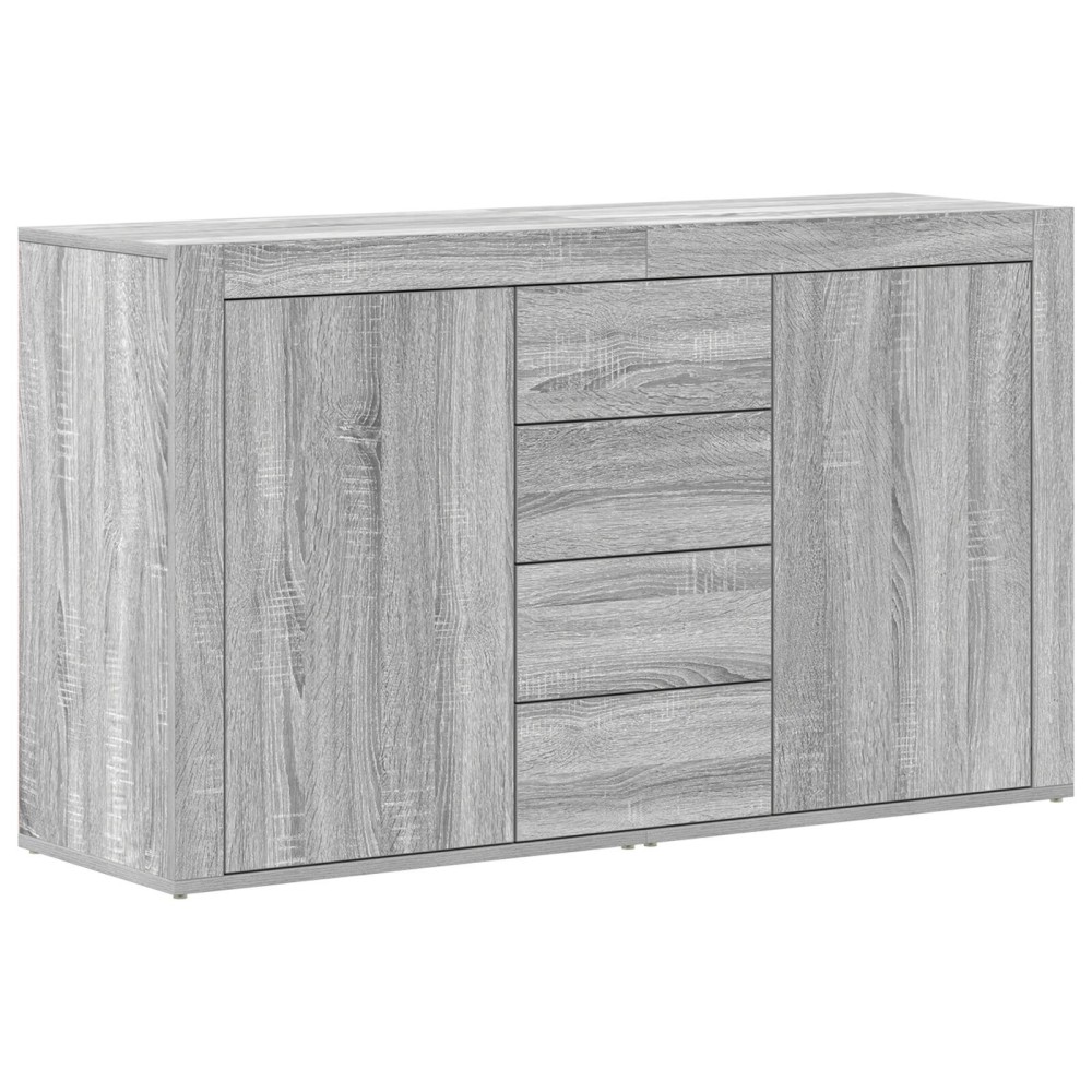 vidaXL Bufet Gri sonoma Lemn prelucrat 120 x 36 x 69 cm Bufet de stocare