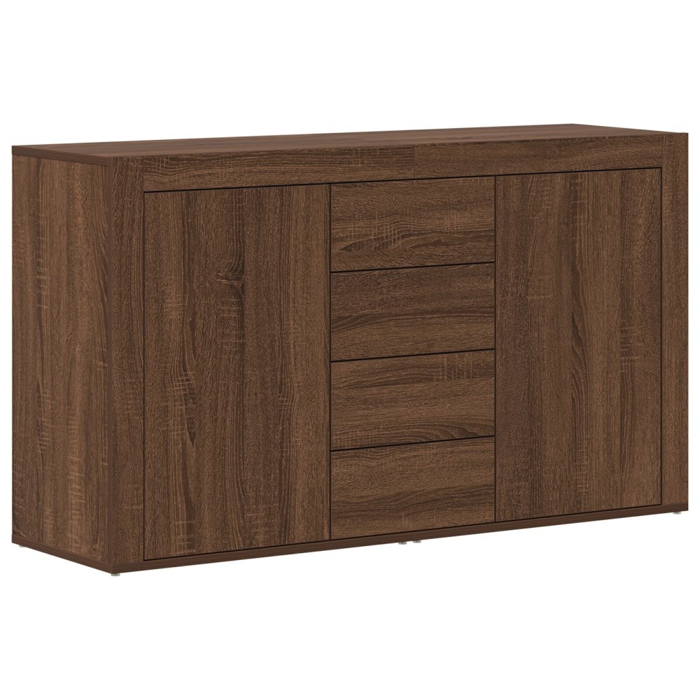 Bufet vidaXL Stejar maro Lemn prelucrat 120 x 36 x 69 cm Bufet