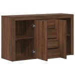 Bufet vidaXL Stejar maro Lemn prelucrat 120 x 36 x 69 cm Bufet Bufet vidaXL Stejar maro Lemn prelucrat 120 x 36 x 69 cm Bufet