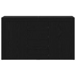 vidaXL Sideboard Stejar negru Lemn prelucrat 120 x 36 x 69 cm Depozitare