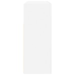 vidaXL Bufet Alb Alb Lemn Compus 116 x 30 x 75 cm Modern Bufet cu LED vidaXL Bufet Alb Alb Lemn Compus 116 x 30 x 75 cm Modern Bufet cu LED