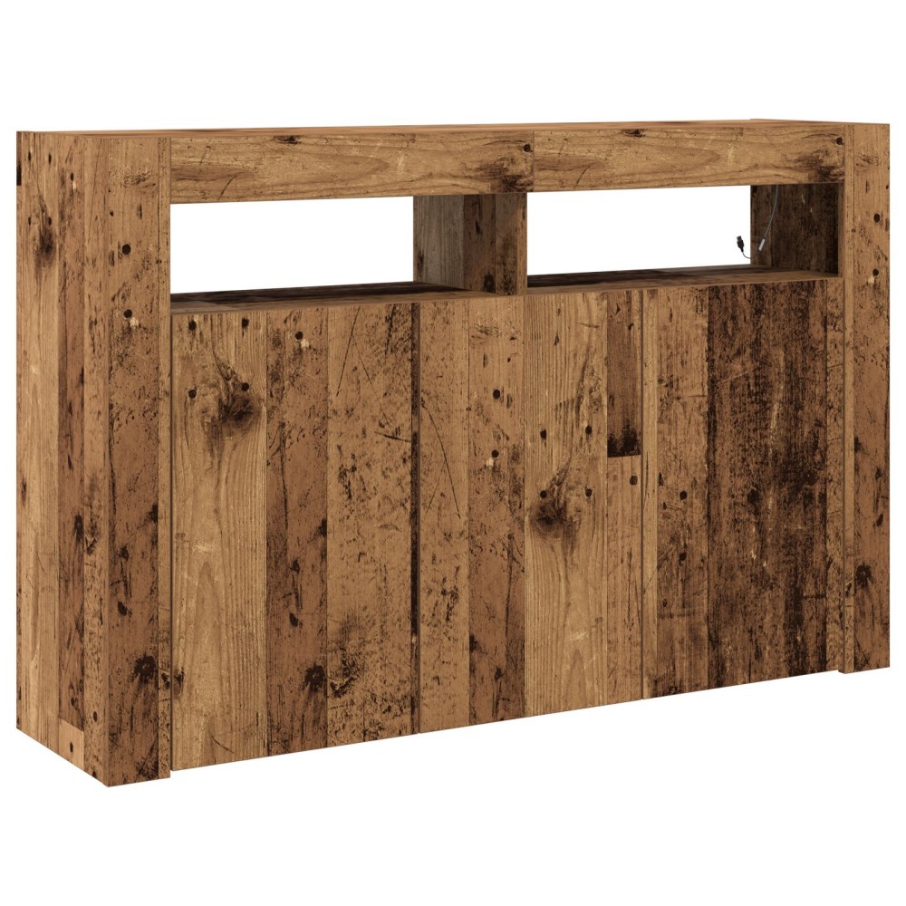 vidaXL Bufet Lemn Vechi Lemn Ingineresc 116 x 30 x 75 cm Bufet