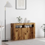 vidaXL Bufet Lemn Vechi Lemn Ingineresc 116 x 30 x 75 cm Bufet
