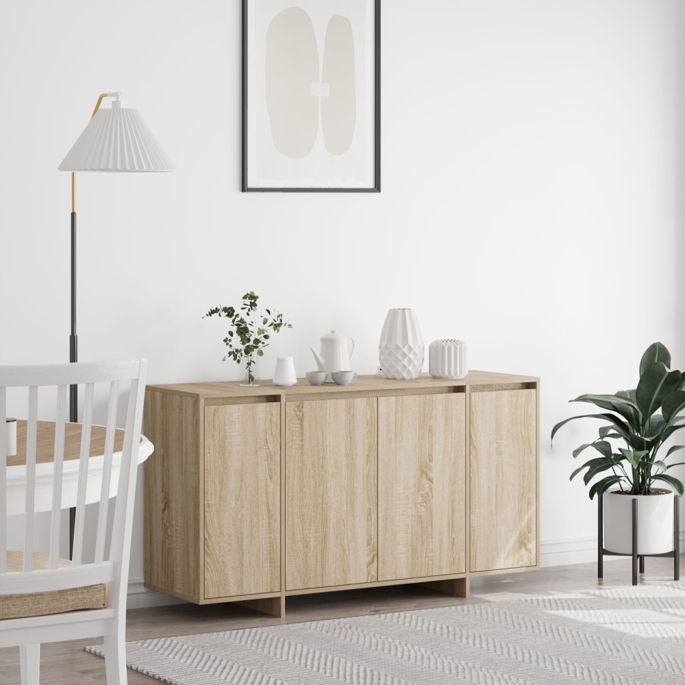 vidaXL Bufet din stejar Stejar Sonoma Lemn prelucrat 135 x 41 x 75 cm
