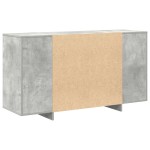 vidaXL Bufet gri din beton Beton gri Lemn prelucrat 135 x 41 x 75 cm vidaXL Bufet gri din beton Beton gri Lemn prelucrat 135 x 41 x 75 cm