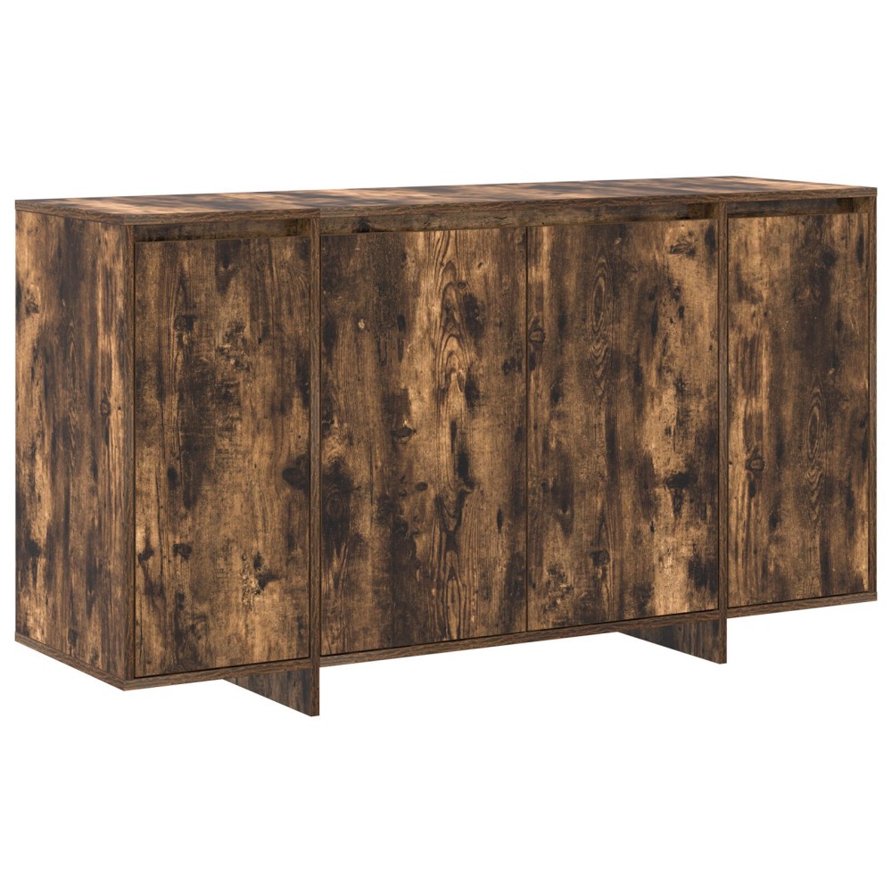 vidaXL Bufet din Stejar Afumat Stejar Afumat Lemn 135 x 41 x 75 cm