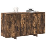 vidaXL Bufet din Stejar Afumat Stejar Afumat Lemn 135 x 41 x 75 cm