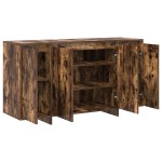 vidaXL Bufet din Stejar Afumat Stejar Afumat Lemn 135 x 41 x 75 cm