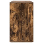 vidaXL Bufet din Stejar Afumat Stejar Afumat Lemn 135 x 41 x 75 cm