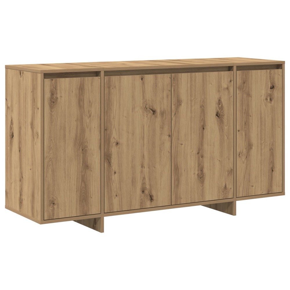 vidaXL Bufet din Stejar Stejar Artisan Lemn Compozit 135 x 41 x 75 cm