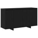 vidaXL Bufet din stejar negru Stejar negru Furnir de lemn 135 x 41 x 75 cm vidaXL Bufet din stejar negru Stejar negru Furnir de lemn 135 x 41 x 75 cm