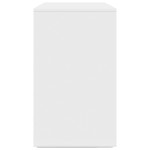 vidaXL Bufet alb Alb Lemn prelucrat 120 x 41 x 75 cm Bufet de stocare vidaXL Bufet alb Alb Lemn prelucrat 120 x 41 x 75 cm Bufet de stocare
