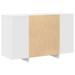 vidaXL Bufet alb Alb Lemn prelucrat 120 x 41 x 75 cm Bufet de stocare vidaXL Bufet alb Alb Lemn prelucrat 120 x 41 x 75 cm Bufet de stocare