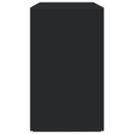 vidaXL Bufet Negru Negru Lemn prelucrat 120 x 41 x 75 cm Bufet Negru vidaXL Bufet Negru Negru Lemn prelucrat 120 x 41 x 75 cm Bufet Negru