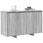 vidaXL bufet gri sonoma lemn prelucrat 120 x 41 x 75 cm vidaXL bufet gri sonoma lemn prelucrat 120 x 41 x 75 cm