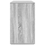 vidaXL bufet gri sonoma lemn prelucrat 120 x 41 x 75 cm vidaXL bufet gri sonoma lemn prelucrat 120 x 41 x 75 cm