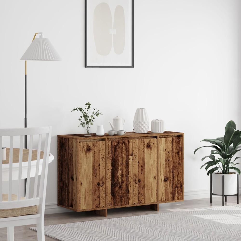 vidaXL Sideboard maron Lemn vechi Lemn 120 x 41 x 75 cm Sideboard