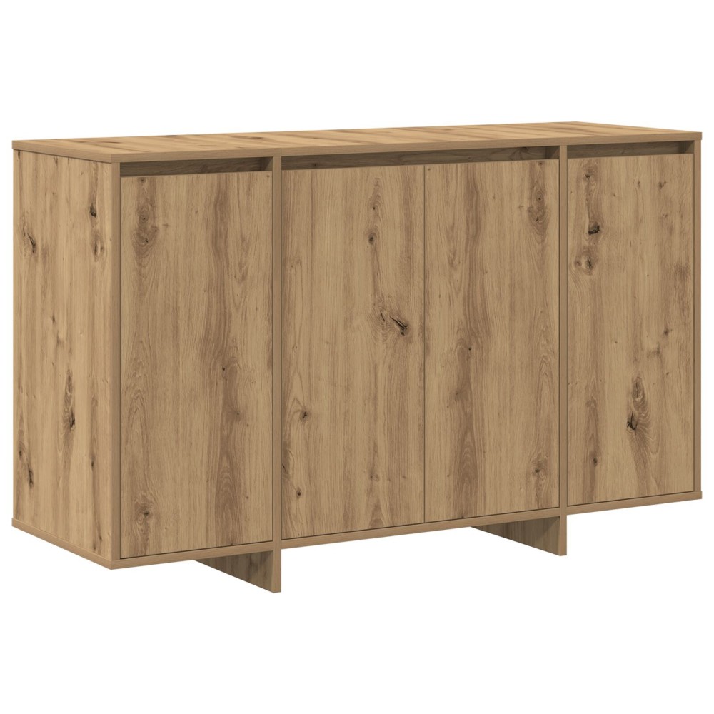 vidaXL Bufet din stejar Stejar artizanal Lemn ingineresc 120 x 41 x 75 cm