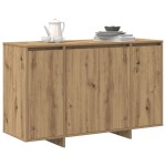 vidaXL Bufet din stejar Stejar artizanal Lemn ingineresc 120 x 41 x 75 cm vidaXL Bufet din stejar Stejar artizanal Lemn ingineresc 120 x 41 x 75 cm