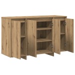 vidaXL Bufet din stejar Stejar artizanal Lemn ingineresc 120 x 41 x 75 cm vidaXL Bufet din stejar Stejar artizanal Lemn ingineresc 120 x 41 x 75 cm