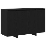 vidaXL Bufet Stejar negru 120 x 41 x 75 cm Lemn compozit