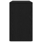 vidaXL Bufet Stejar negru 120 x 41 x 75 cm Lemn compozit