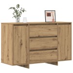 vidaXL Bufet Artisan Stejar 120x41x75 cm Lemn prelucrat vidaXL Bufet Artisan Stejar 120x41x75 cm Lemn prelucrat