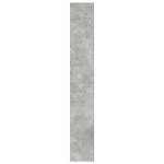 vidaXL Bibliotecă cu raft Gri beton 80 x 30 x 198 cm Lemn compozit