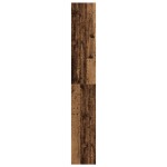 vidaXL Bibliotecă cu raft Lemn vechi 80 x 30 x 198 cm Lemn compozit