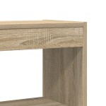 Bibloteca vidaXL Sonoma Oak Lemn prelucrat 100 x 30 x 198 cm Rafturi Bibloteca vidaXL Sonoma Oak Lemn prelucrat 100 x 30 x 198 cm Rafturi