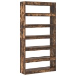 vidaXL Raft de cărți maro Maro Lemn îmbunătățit 100 x 30 x 198 cm vidaXL Raft de cărți maro Maro Lemn îmbunătățit 100 x 30 x 198 cm