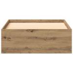 Rama de pat vidaXL Artisan Stejar 90x190 cm Lemn prelucrat
