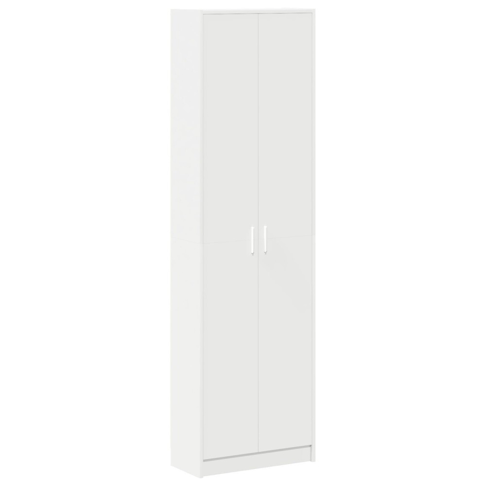 vidaXL Dulap Alb 55x25x189 cm Lemn Engineered