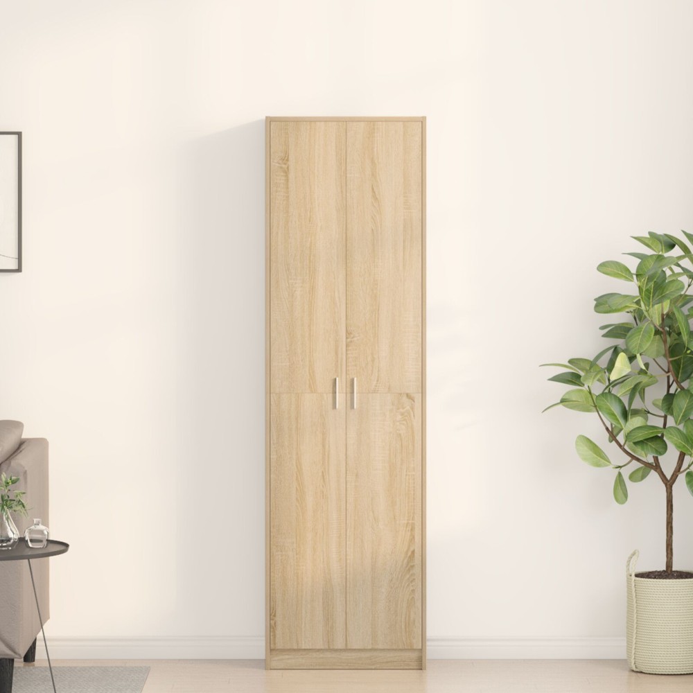 vidaXL Dulap din stejar Sonoma 55x25x189 cm lemn prelucrat