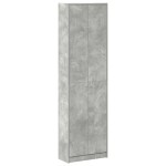 vidaXL Dulap Gri Concret 55x25x189 cm din Lemn Ingineresc vidaXL Dulap Gri Concret 55x25x189 cm din Lemn Ingineresc