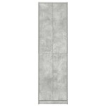 vidaXL Dulap Gri Concret 55x25x189 cm din Lemn Ingineresc vidaXL Dulap Gri Concret 55x25x189 cm din Lemn Ingineresc