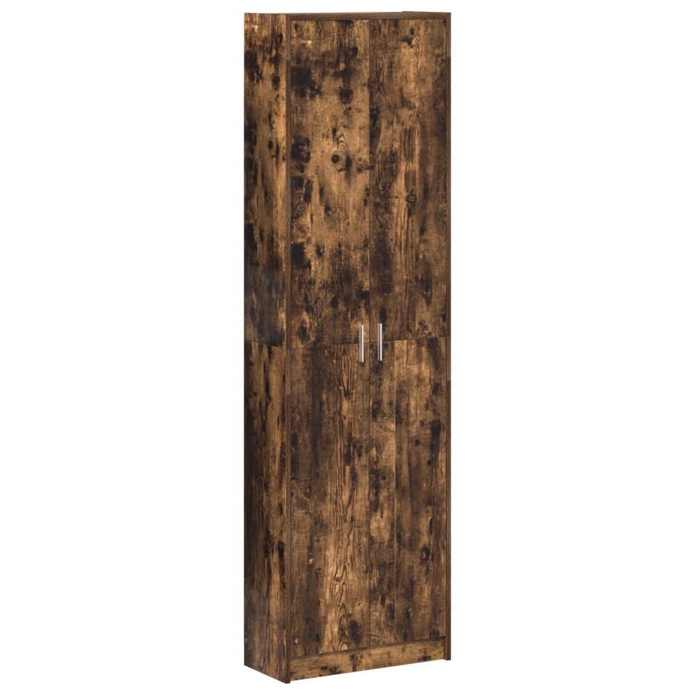 vidaXL Dulap Stejar Afumat 55x25x189 cm Lemn Prelucrat